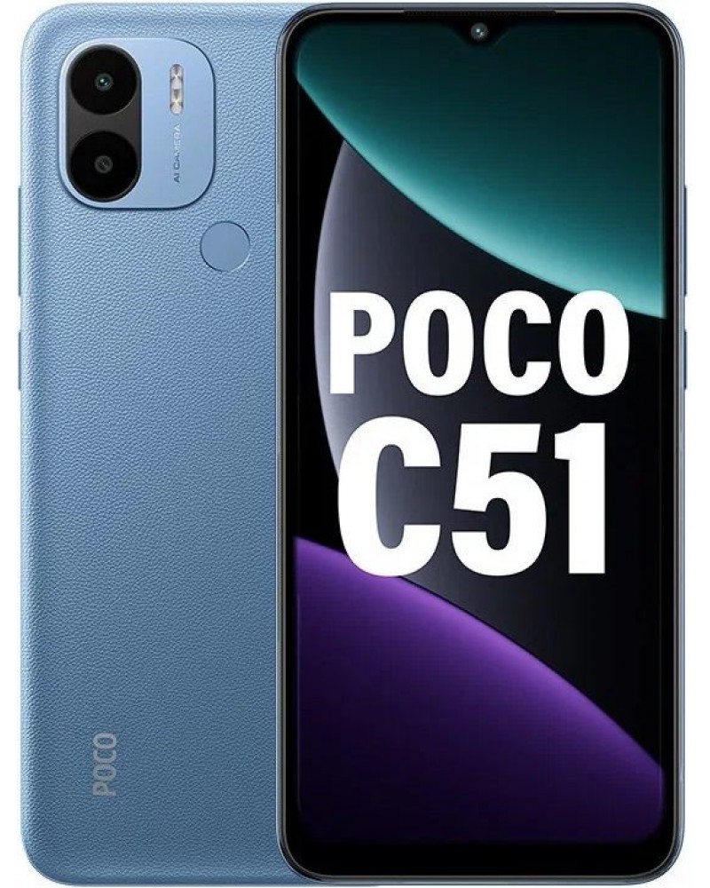 Poco C51 4/64GB Royal Blue купить в Уфе | Обзор | Отзывы | Характеристики |  Сравнение