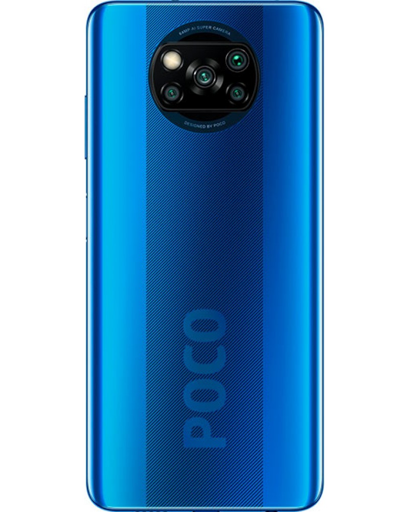 Xiaomi Poco X3 NFC 6/128GB Cobalt Blue купить в Уфе | Обзор | Отзывы |  Характеристики | Сравнение