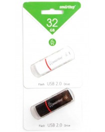 Флеш-накопитель 32 Gb Smartbuy Белый купить в Уфе | Обзор | Отзывы | Характеристики | Сравнение