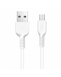 USB-micro USB дата кабель HOCO X20 2M белый купить в Уфе | Обзор | Отзывы | Характеристики | Сравнение