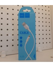 USB-Lightning HOCO X25 Белый купить в Уфе | Обзор | Отзывы | Характеристики | Сравнение