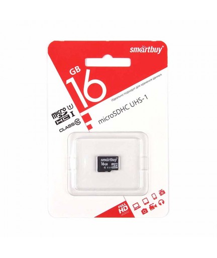 MICRO SD 16Gb Smart Buy Class 10 UHS-I купить в Уфе | Обзор | Отзывы | Характеристики | Сравнение